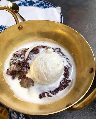 ข้าวเหนียวดำเปียกลำใย