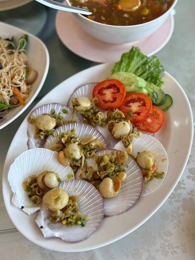 🐚 หอยเชลล์อบเนย. (ราคา 200 บาท.)