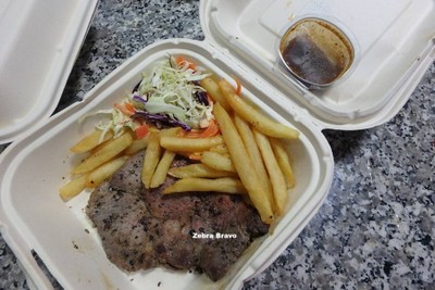 สเต็กหมูนุ่มพริกไทยดำ