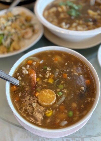 🥘 เต้าหู้น้ำแดงกุ้งทรงเครื่อง. (ราคา 200 บาท.)