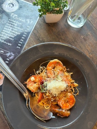 สปาเก็ตตี้กุ้ง