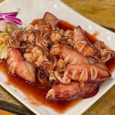 หมึกไข่ต้มหวาน