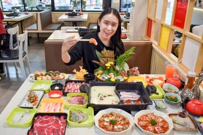 Chu Grill Shabu บุฟเฟ่ต์ชาบู ปิ้งย่าง ซูชิ ย่านบรรทัดทอง