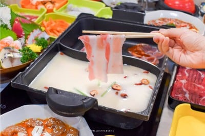 Chu Grill Shabu บุฟเฟ่ต์ชาบู ปิ้งย่าง ซูชิ ย่านบรรทัดทอง