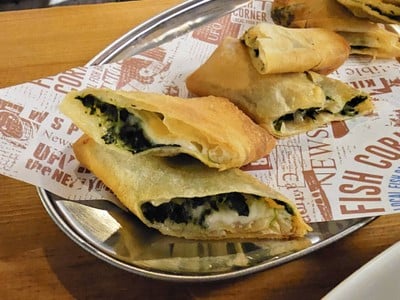 Spinach Chesse Rolls