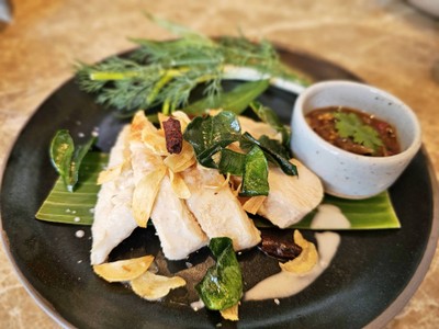 ไก่ย่าง น้ำจิ้มปลาร้า