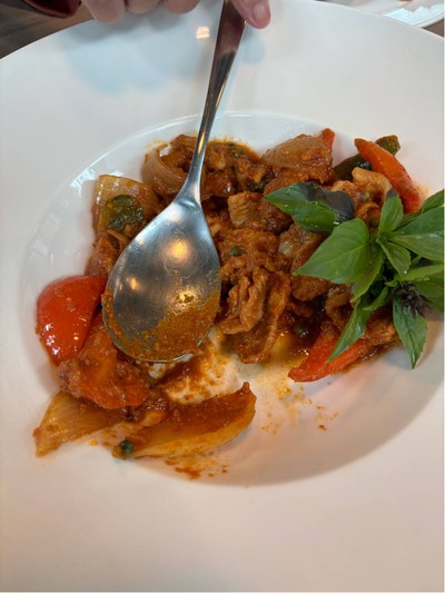 หมูผัดพริก