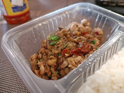 ข้าวกะเพราหมูสับ