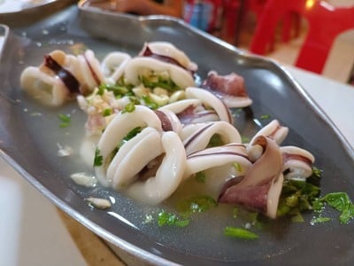 หมึกนึ่งมะนาว