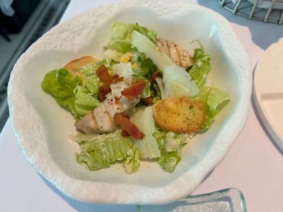 Traditional Caesar Salad with Grilled Chicken & Parmesan Cheese