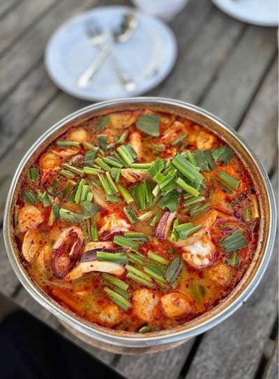 🍲 ต้มยำทะเลน้ำข้น. (ราคา 380++ บาท.)