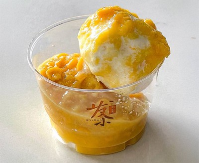 ไอศครีมกะทิไข่แข็ง(ออร์แกนิค) ซุปข้าวโพด