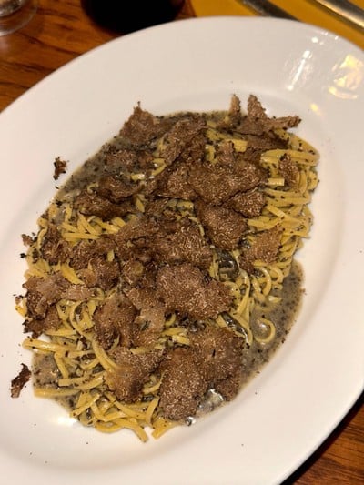 tagliolini al tartufo