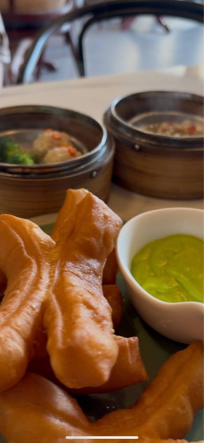 ปาท่องโก๋ย่าง