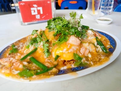 เต้าหู้ราดปู