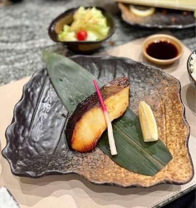 🐟 Gindara Saikyo Yaki. (Price 790++ Baht.)