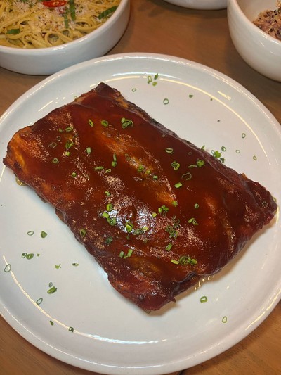 Slow Smoked Pork Ribs (Half Rack)