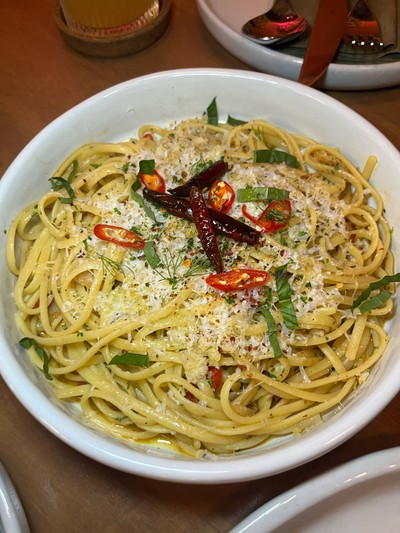 Aglio E Olio Pasta