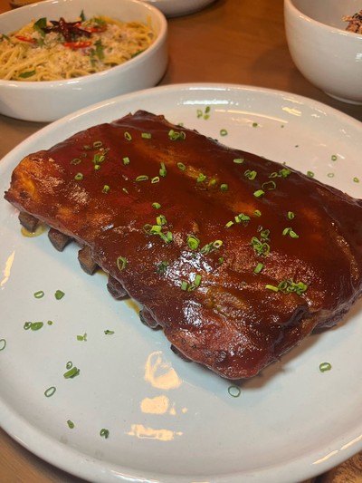 Slow Smoked Pork Ribs (Half Rack)