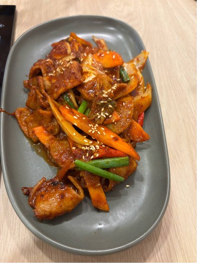 หมูผัดกิมจิ