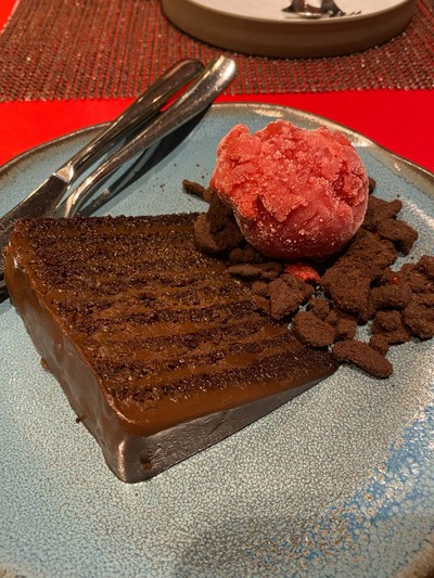 20- layer chocolate cake