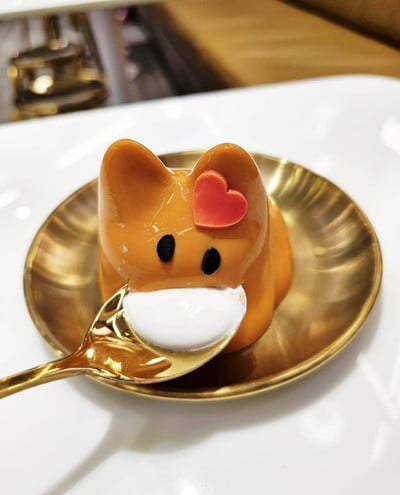 Thai Tea Rabbit Panna Cotta