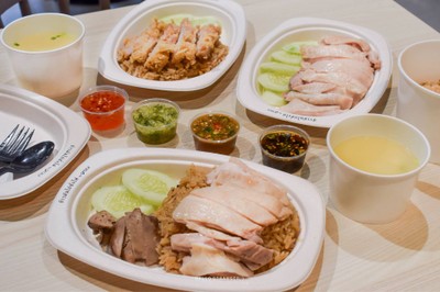 ข้าวมันไก่ซั่งไห่ สูตรต้นตำรับจากเซี่ยงไฮ้ - มาร์เช่ ทองหล่อ