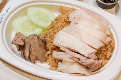 ข้าวมันไก่ซั่งไห่ สูตรต้นตำรับจากเซี่ยงไฮ้ - มาร์เช่ ทองหล่อ