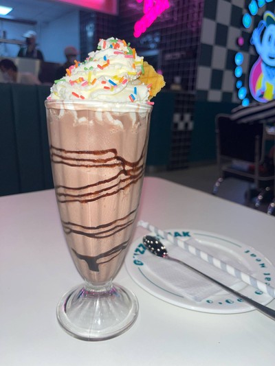 ช็อกโกแลตมิลค์เชค