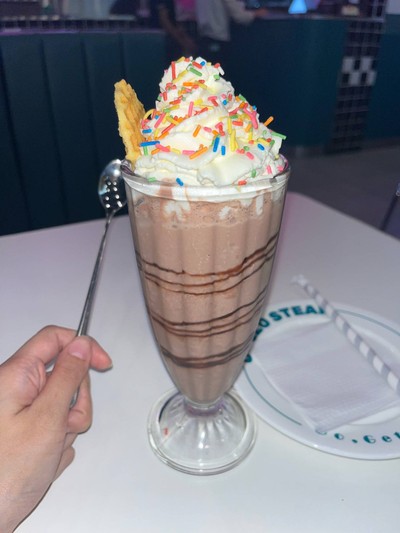 ช็อกโกแลตมิลค์เชค