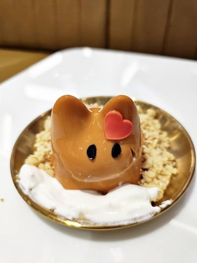 Thai Tea Rabbit Panna Cotta