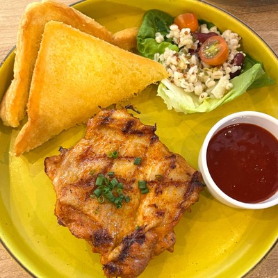 สเต็กไก่สไปซี่