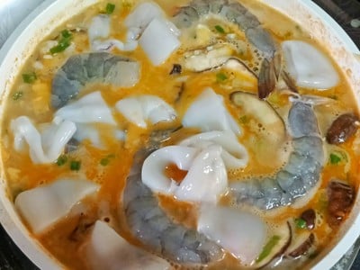 วิธีทำ ข้าวต้มไข่เค็มซีฟู้ด วิธีทำ ข้าวต้มไข่เค็มซีฟู้ด
