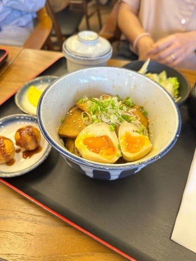 Chashu donburi set