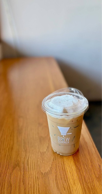 ☕️ Iced Cappuccino. (Price 60 Baht.)