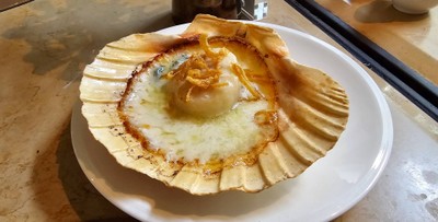 Scallop Gratin