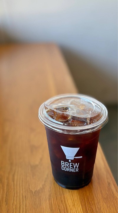 ☕️ Iced Americano. (Price 60 Baht.)