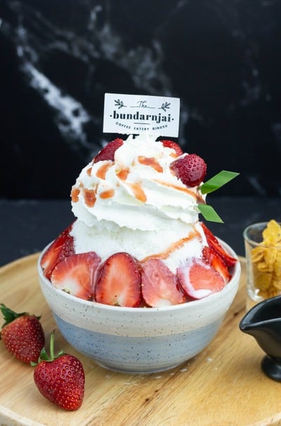เมนูของร้าน บันดาลใจ Coffee Eatery Bingsu