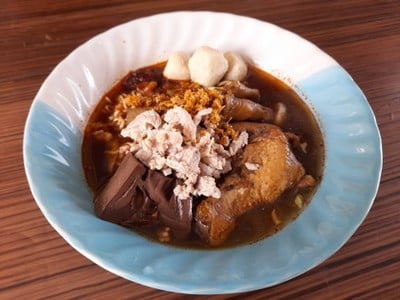 เมนูน้ำตกและต้มยำผสมกันเลย