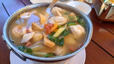 เมนูของร้าน ครัวห้วยทราย
