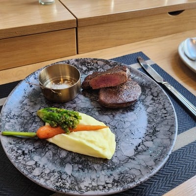 สเต็กเนื้อไทยวากิวส่วนสันใน