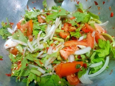 วิธีทำ ยำไก่ย่าง 🌶️ วิธีทำ ยำไก่ย่าง 🌶️