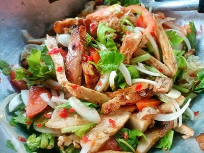 วิธีทำ ยำไก่ย่าง 🌶️ วิธีทำ ยำไก่ย่าง 🌶️