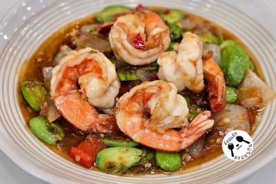 สะตอผัดกะปิกุ้ง