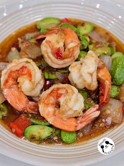 สะตอผัดกะปิกุ้ง