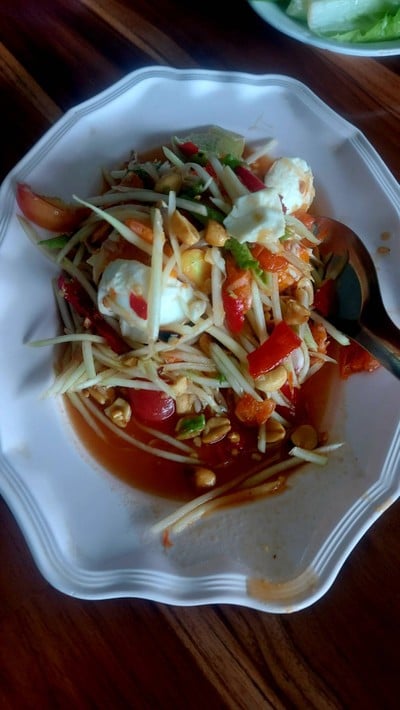 ตำไทยไข่เค็ม