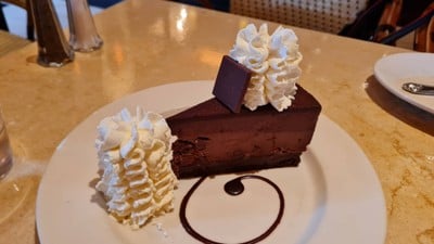 เมนูของร้าน The Cheesecake Factory เซ็นทรัลเวิลด์