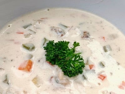 ซุปหอยลาย ,, Clam chowder