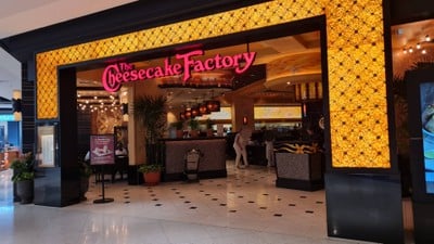 หน้าร้าน The Cheesecake Factory เซ็นทรัลเวิลด์