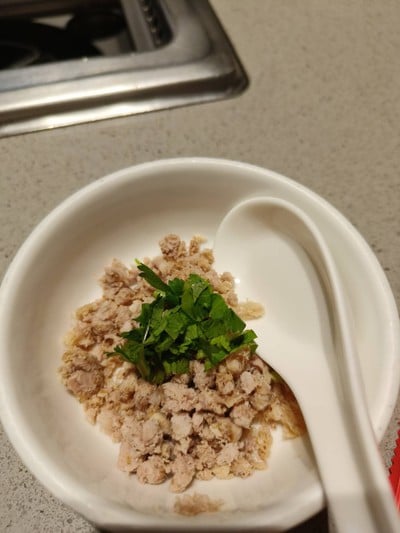 หมูสับจากซุ้มน้ำจิ้ม